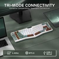 Keyboards-RK-ROYAL-KLUDGE-A72-Alice-Ergonomic-Wireless-Mechanical-Keyboard-w-Knob-Macro-Keys-Touchable-Nameplate-Tri-Mode-68-72-Key-Gasket-Keyboard-3