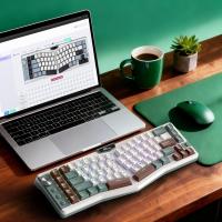 Keyboards-RK-ROYAL-KLUDGE-A72-Alice-Ergonomic-Wireless-Mechanical-Keyboard-w-Knob-Macro-Keys-Touchable-Nameplate-Tri-Mode-68-72-Key-Gasket-Keyboard-9