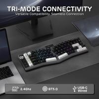Keyboards-RK-ROYAL-KLUDGE-A72-Alice-Ergonomic-Wireless-Tri-Mode-68-Gasket-Mechanical-Keyboard-w-Knob-Macro-Keys-Touchable-Nameplate-Beige-Switch-Cloudy-3