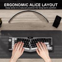Keyboards-RK-ROYAL-KLUDGE-A72-Alice-Ergonomic-Wireless-Tri-Mode-68-Gasket-Mechanical-Keyboard-w-Knob-Macro-Keys-Touchable-Nameplate-Beige-Switch-Cloudy-6