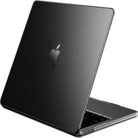 Case Compatible with MacBook Air 13 inch M4 2025 2024 2023 2022 M3 M2 A3240 A3113 A2681, Crystal Hard Shell Scratch Resistant Protective Cover black