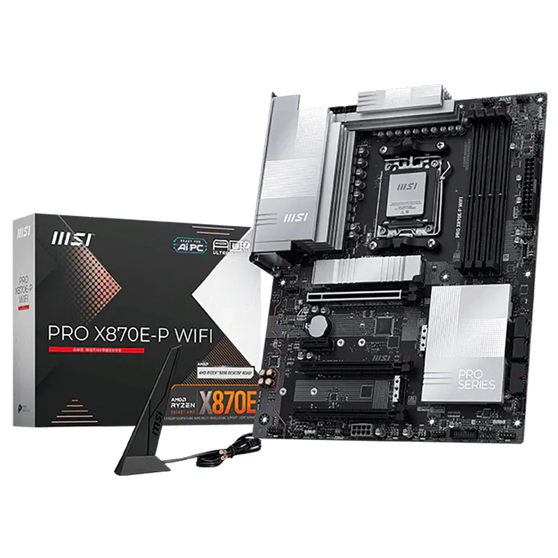 MSI Pro X870E-P WIFI AM5 ATX Motherboard (PRO X870E-P WIFI)