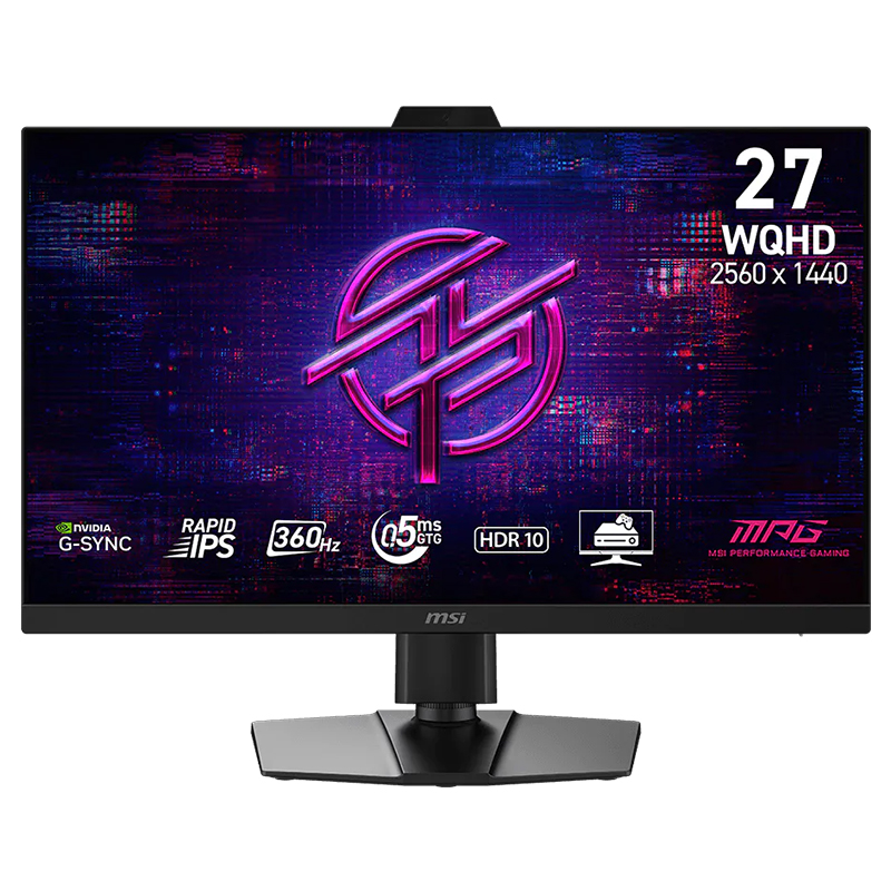 MSI MPG 27in QHD Rapid IPS 360Hz G-SYNC Pulsar Gaming Monitor (MPG 272QRF X36)