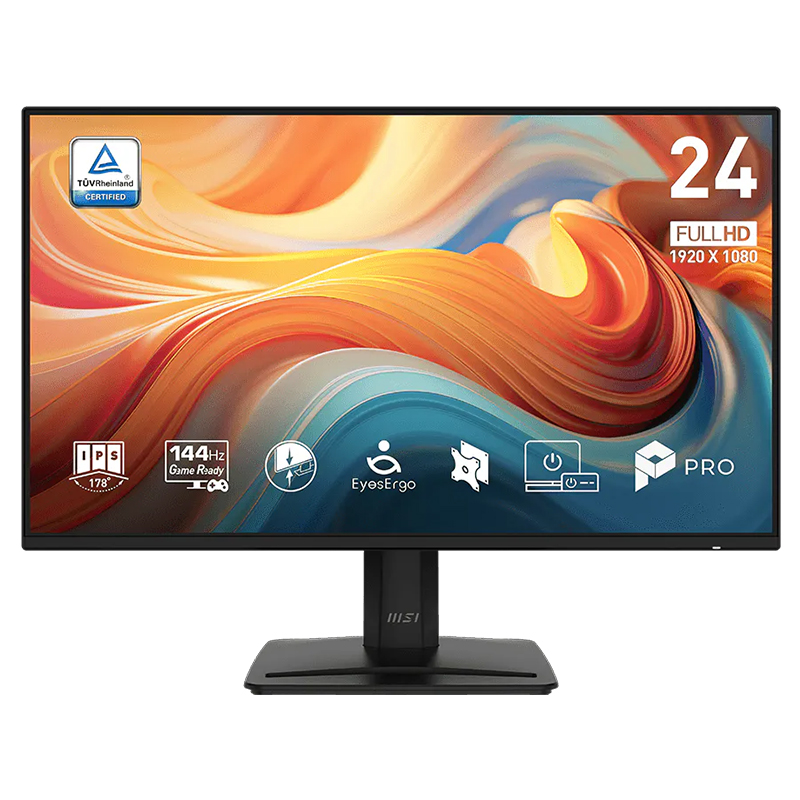 MSI PRO 23.8in FHD IPS 144Hz Adaptive-Sync Monitor (PRO MP242 E14A)