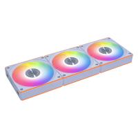 120mm-Case-Fans-Lian-Li-UNI-Fan-CL-Wireless-120mm-RGB-White-PWM-Fan-with-Controller-Triple-Pack-12CL1W3W-3