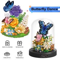 Building-Toys-Blocks-Butterfly-Flower-Bouquet-Building-Kit-for-Adults-Animals-Flowers-Botanical-Collection-Mini-Building-Blocks-Set-Valentine-s-Day-for-Her-Mom-Women-Wif-2