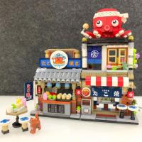 Building-Toys-Blocks-Japanese-Street-View-Takoyaki-Shop-Mini-Building-Blocks-MOC-Creative-DIY-Simulation-Architecture-722-Pcs-Mini-Simulation-Architecture-Construction-T-5