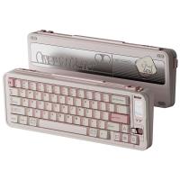 Keyboards-Qwertykeys-QK65-MK3-Prebuilt-Wireless-Mechanical-Keyboard-White-Peach-KBQK65MK3WHPCH-4