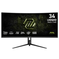 MSI MAG 34in UWQHD Rapid VA 200Hz Adaptive-Sync Curved Gaming Monitor (MAG 342CQRF E20)
