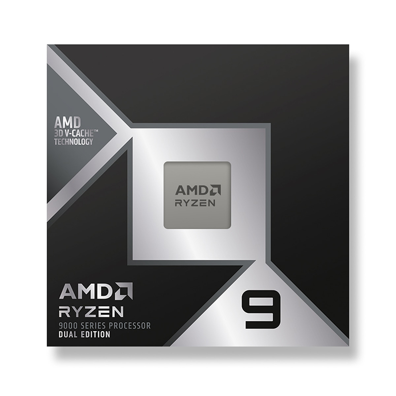 AMD Ryzen 9 9950X3D2 16 Core 5.6GHz AM5 Dual Edition Desktop CPU Processor (100-100001978WOF)