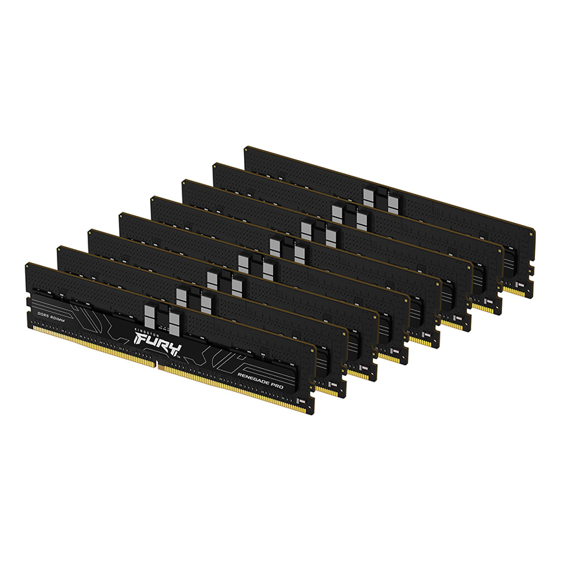 Kingston 128GB (8x16GB) KF560R32RBEK8-128 Fury Renegade Pro 6000MT/s CL32 ECC DDR5 RAM