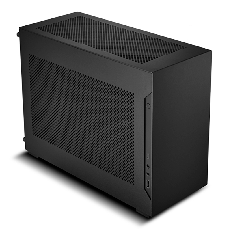 Lian Li A4-H2OX5 Mini-ITX SFF DAN Case with PCIe 5.0 - Black (PC-A4H2OX5.00)