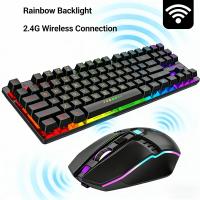 Keyboards-87-Key-2-4G-Wireless-Gaming-Keyboard-and-Mouse-Combo-Rechargeable-Rainbow-LED-Backlit-Mechanical-Feel-USB-Receiver-for-PC-Laptop-Black-VELORICA-15