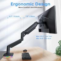 Monitor-Accessories-RGB-Single-Monitor-Arm-Gas-Spring-Desk-Mount-with-3-USB-Ports-Charging-Data-Transfer-Height-Adjustable-Tilt-Swivel-for-13-32-Monitors-3