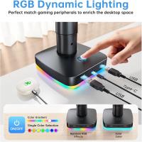 Monitor-Accessories-RGB-Single-Monitor-Arm-Gas-Spring-Desk-Mount-with-3-USB-Ports-Charging-Data-Transfer-Height-Adjustable-Tilt-Swivel-for-13-32-Monitors-7