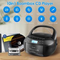 TV-Accessories-CD-Player-Boombox-with-Cassette-Player-Bluetooth-CD-Boombox-AM-FM-Radio-Stereo-Sound-CD-and-Cassette-Player-Combo-Tape-Recording-USB-Drive-AUX-11