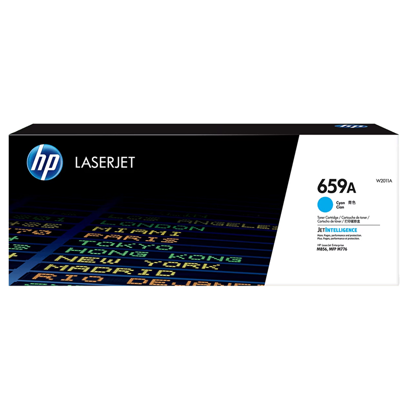 HP 659A Original LaserJet Toner Cartridge - Cyan (W2011A)