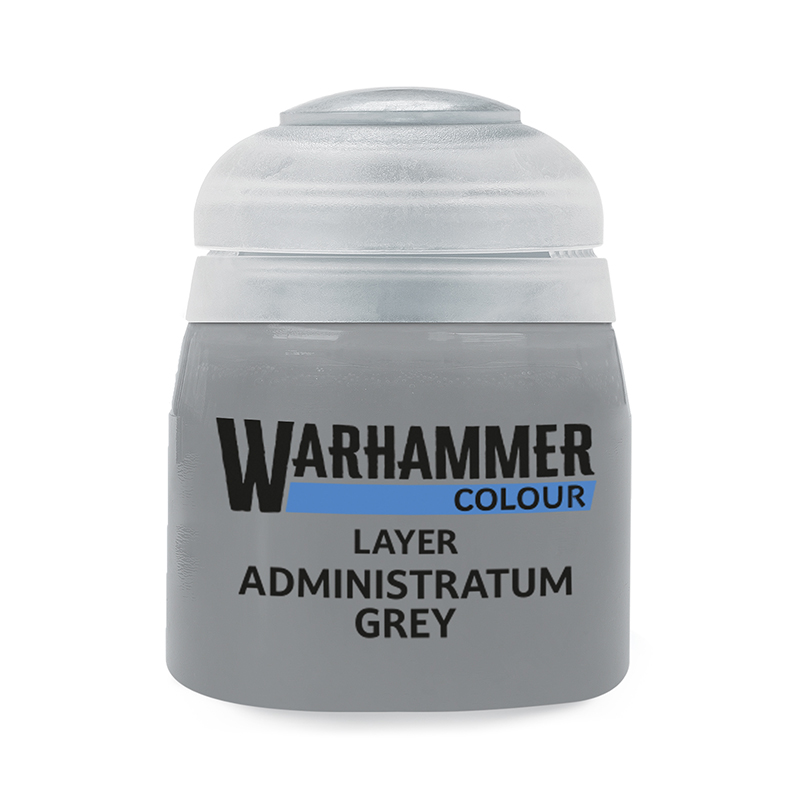 Games Workshop 22-50 Warhammer Colour Layer: Administratum Grey 12ML (99189951348)
