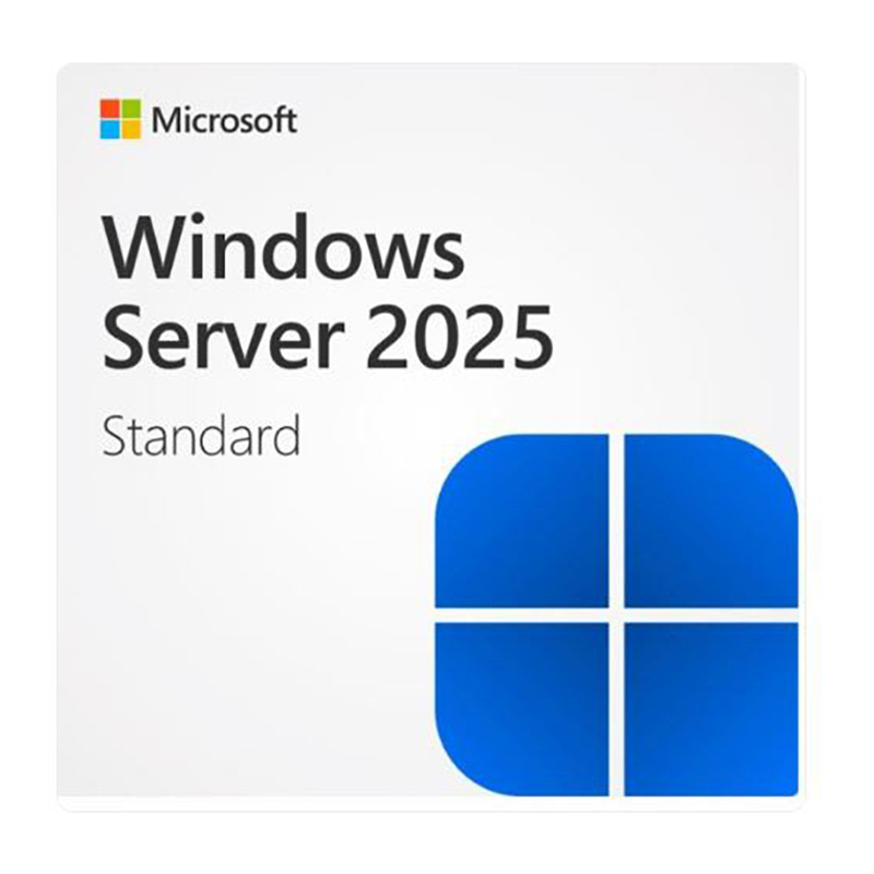 Microsoft Windows Server Standard 2025 English - 1pk (EP2-25387)