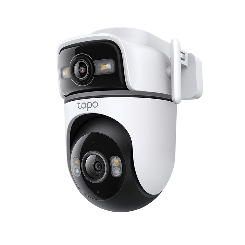 TP-Link 2K 3MP Dual Lens Outdoor Dual Lens Pan/Tilt Security Camera (TC47)