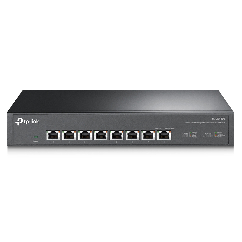 TP-Link 8-Port 10G Desktop/Rackmount Switch - UN/4.0 (TL-SX1008 4.0)
