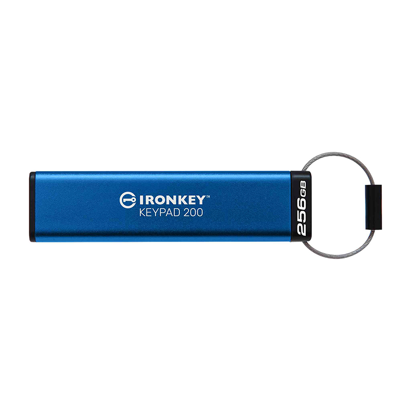 Kingston IronKey Keypad 200 256GB USB-A Flash Drive (IKKP200/256GB)
