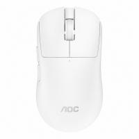 AOC GM220 Tri-Mode RGB Gaming Mouse - White (MW-GM220W)