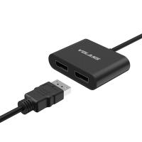 Display-Adapters-Volans-Aluminium-4K-USB-C-to-Dual-DisplayPort-Adapter-with-MST-Dual-Monitor-VL-UC2DP-S-3