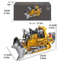 Educational-Toys-Remote-Control-Excavator-Bulldozer-Toy-2-4G-11-Channel-RC-Front-Loader-Tractor-AU-7