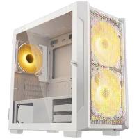 Equites 0509 Mid Tower mATX Gaming Case with Fans - White (Case-0509W)