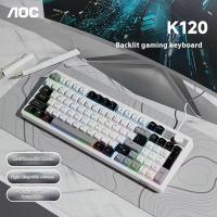Keyboards-AOC-K120-95-Keys-RGB-Wired-Mechanical-Gaming-Keyboard-Black-KM-K120-BLACK-2