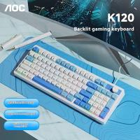 Keyboards-AOC-K120-95-Keys-RGB-Wired-Mechanical-Gaming-Keyboard-Blue-KM-K120-BLUE-2