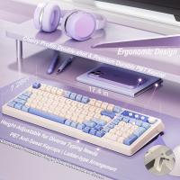 Tri-Mode-Gaming-Keyboard-Bluetooth-2-4GHz-USB-C-99-Key-Gaming-Keyboard-Number-Pad-RGB-Backlit-Media-Knob-Custom-Mechanical-Feel-Computer-Keyboards-28