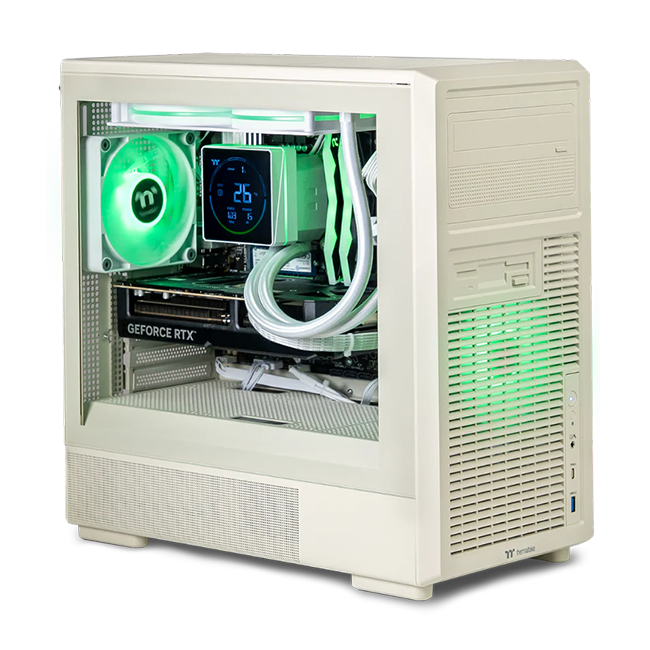 Thermaltake Retro PRO AMD Ryzen 5 7500F RTX 5070 1TB SSD 32GB RAM W11H Gaming PC (CA-4L2-00SQWA-02)