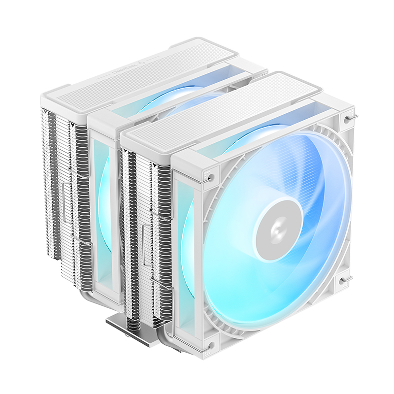 DeepCool AG620 ARGB G2 120mm ARGB Dual Tower CPU Cooler - White (R-AG620-WHAMMG2-G)