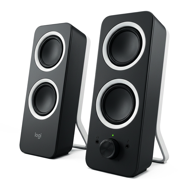 Logitech Z200 Multimedia 2.0 Speakers - Black (980-000850)