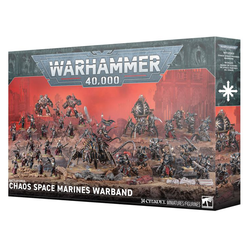 Games Workshop 71-44 Battleforce: Chaos Space Marines Warband (99120102252)