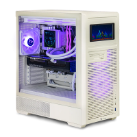 Thermaltake Gaming System Retro Xtreme Intel i7-14700F RTX 5080 B760 WIFI 2TB SSD 32GB RAM W11H Gaming PC with Retro 360 LCD (CA-4L1-00SQWA-03)