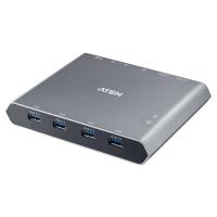 Aten US3311 2 Port DisplayPort USB-C KVM Dock Switch (US3311-AT-U)
