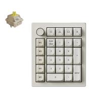 Keychron V0 Ultra 8K Wireless Custom Number Pad Fully Assembled Knob - Retro (KBKCV0USR4)
