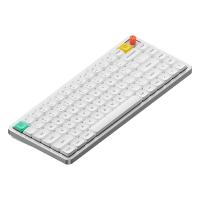 NuPhy Air75 V3 Hot-Swappable Low-Profile Nova White Wireless Mechanical Gaming Keyboard - Brown Nano Switch (KBNPAIR75V3WHBW)