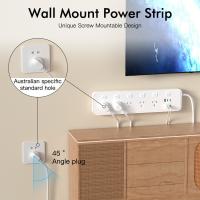 Powerboards-and-Adapters-2M-Individual-Switched-Surge-Protected-Power-Board-5-AC-2-USB-A-4-USB-C-Wall-Mount-Power-Strip-White-Home-Office-Dorm-Use-3