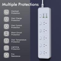 Powerboards-and-Adapters-2M-Individual-Switched-Surge-Protected-Power-Board-5-AC-2-USB-A-4-USB-C-Wall-Mount-Power-Strip-White-Home-Office-Dorm-Use-6