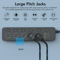 Powerboards-and-Adapters-2M-Individual-Switched-Surge-Protected-Power-Board-5-AC-2-USB-A-4-USB-C-Wall-Mount-Power-Strip-White-Home-Office-Dorm-Use-Black-2