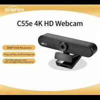 4K UHD USB Webcam for Desktop PC   HD Camera for Live Streaming  Online Classes & Video Conferencing