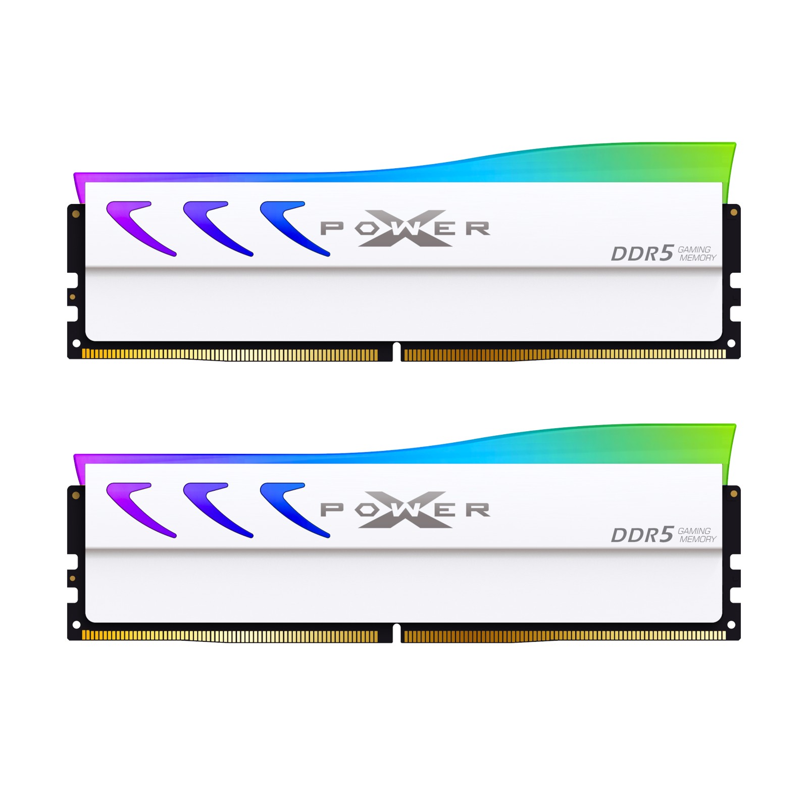 Silicon Power XPOWER STORM 32GB (2x16GB) CL36 RGB DDR5 6000MT/s Gaming Memory Supports Intel XMP/AMD EXPO UDIMM Desktop PC Computer RAM Memory, White