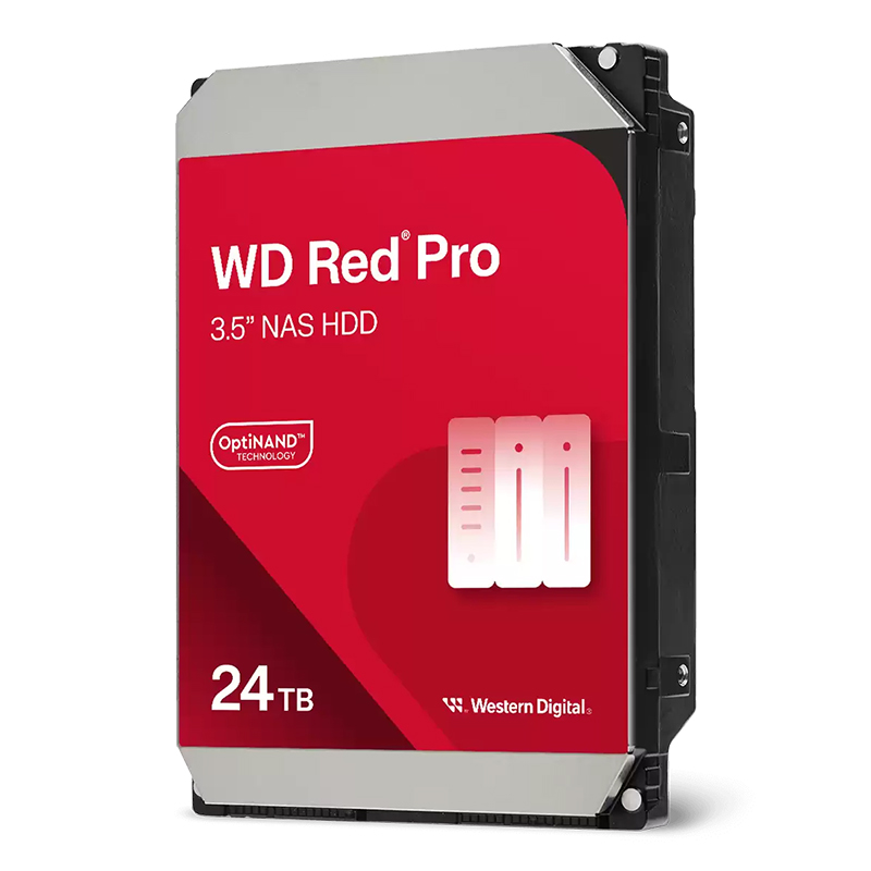 Western Digital Red Pro 24TB 3.5in NAS SATA III 7200RPM Hard Drive (WD241KFGX)