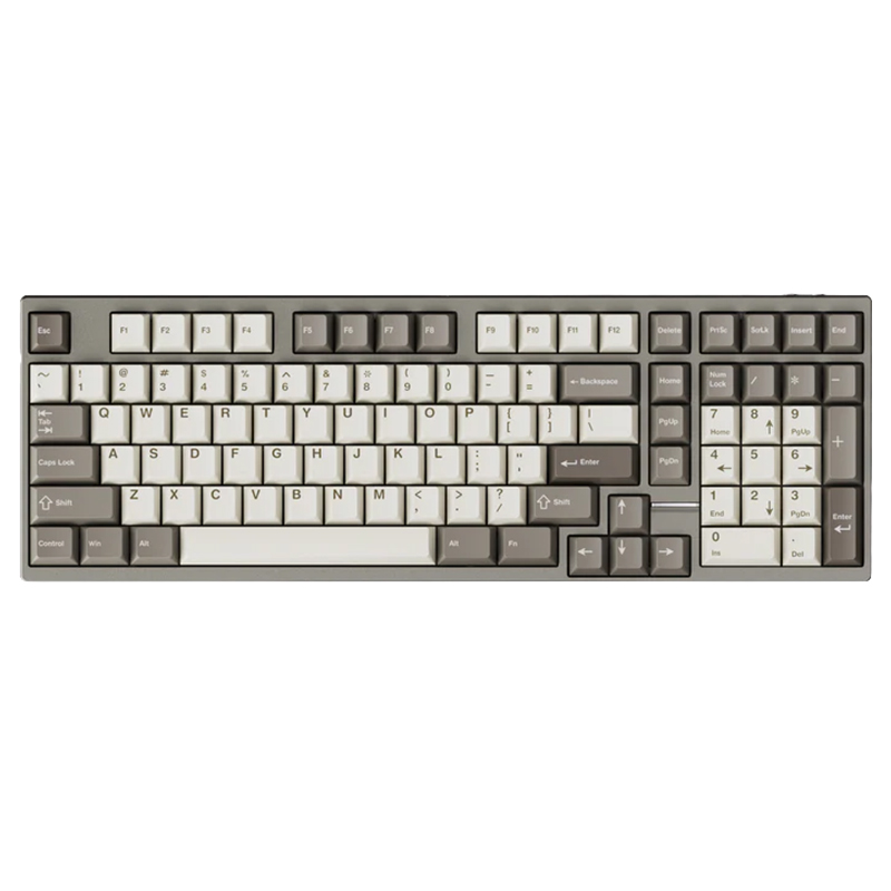 Qwertykeys x Neo Studio Neo98 Prebuilt Wireless Mechanical Keyboard - Anodized Taupe Grey (KBNEO98GY)