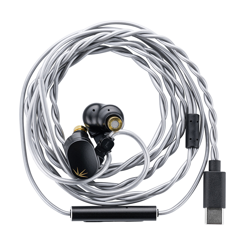Moondrop CHU II DSP USB-C Wired IEM In-Ear Headphones with Mic (MDCHU2DSP)