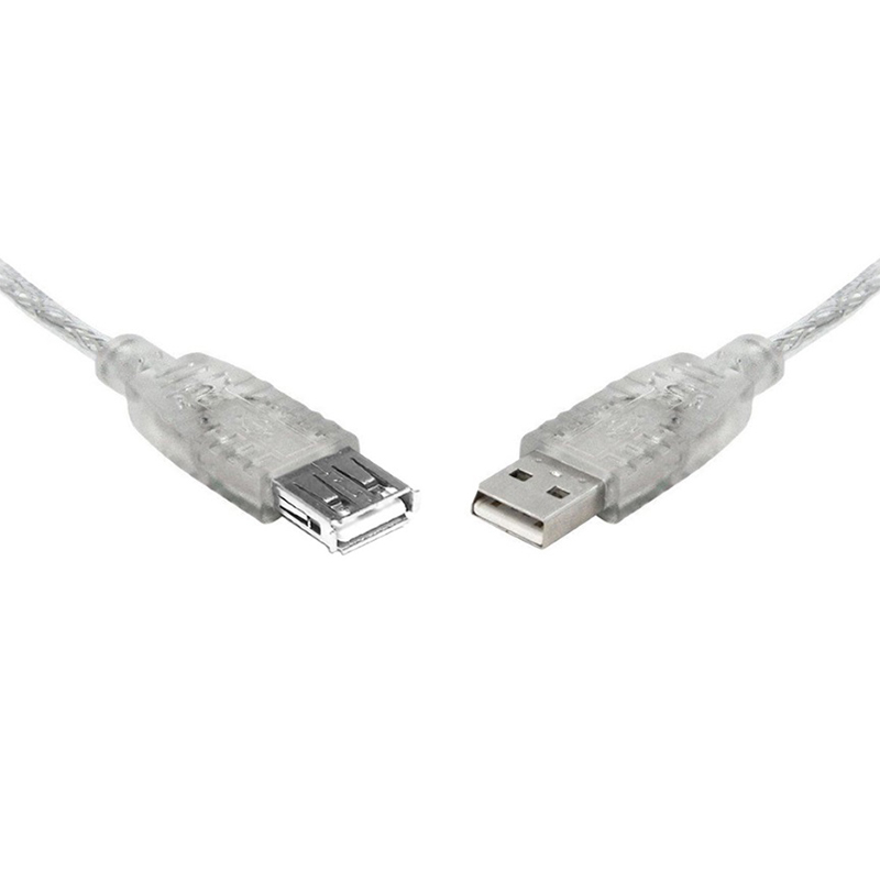 8Ware USB Type A Male to USB Type A Female USB 2.0 Extension Cable - 0.25m (UC-2000AAE)